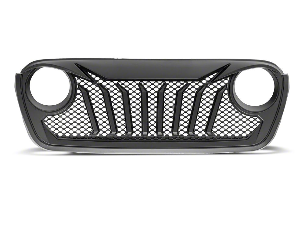 RedRock Titus Grille; Unpainted (18-25 Jeep Wrangler JL w/o TrailCam)