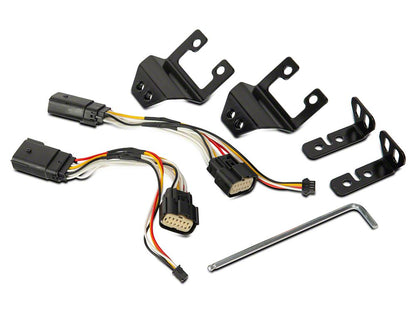 RedRock Roof Mounted Spoiler with LED Brake and Reverse Lighting (18-25 Jeep Wrangler JL)