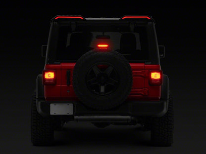 RedRock Roof Mounted Spoiler with LED Brake and Reverse Lighting (18-25 Jeep Wrangler JL)