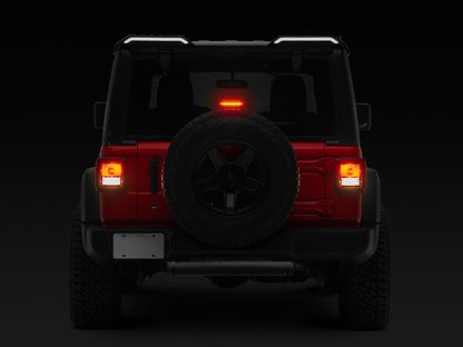 RedRock Roof Mounted Spoiler with LED Brake and Reverse Lighting (18-25 Jeep Wrangler JL)