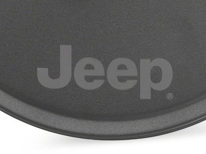 Jeep Licensed by RedRock Round Adventure Mirrors with Engraved Jeep Logo (87-25 Jeep Wrangler YJ, TJ, JK & JL)
