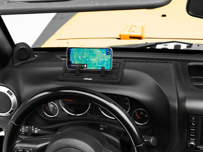 Jeep Licensed by RedRock Anti-Slip Dashboard Phone Holder (07-18 Jeep Wrangler JK)