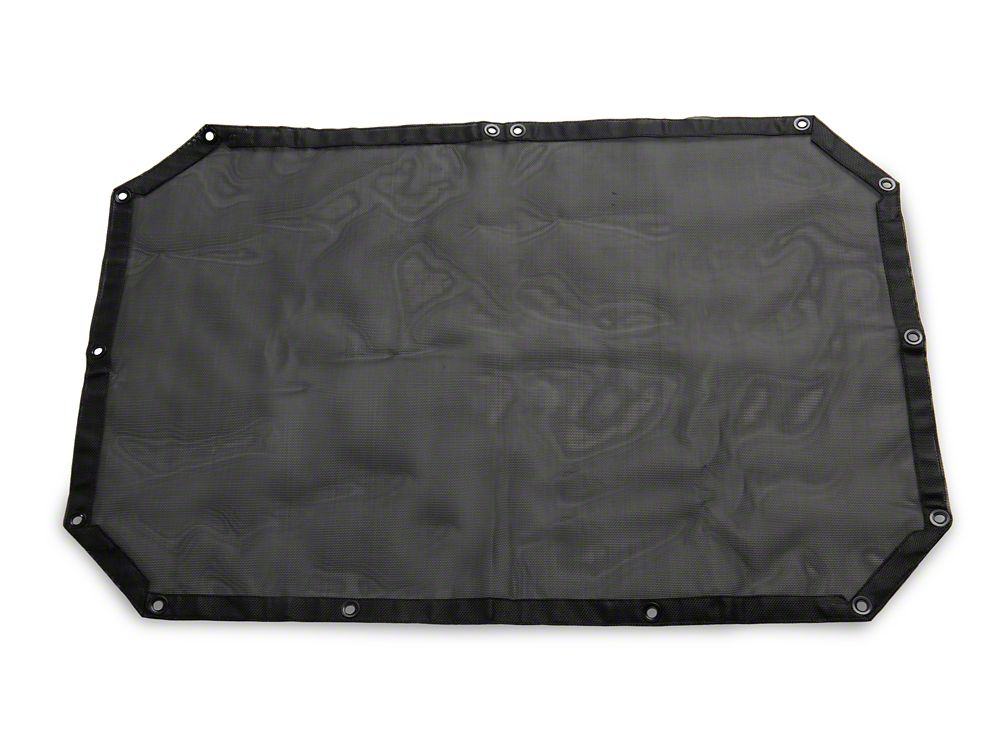 Jeep Licensed by RedRock Mesh Sun Shade with Jeep Logo (07-18 Jeep Wrangler JK)