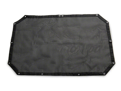 Jeep Licensed by RedRock Mesh Sun Shade with Jeep Logo (07-18 Jeep Wrangler JK)