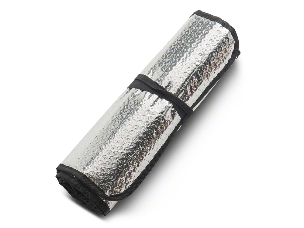 Jeep Licensed by RedRock Front Windshield Sun Shade with Jeep Logo (07-18 Jeep Wrangler JK)