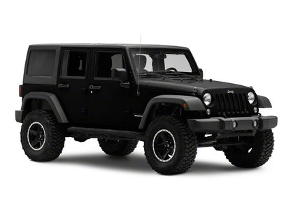 Jeep Licensed by RedRock Unlimited Side Decal; White (87-18 Jeep Wrangler YJ, TJ & JK)