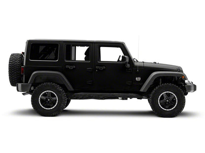 Jeep Licensed by RedRock Go Topless Jeep Decal; Pink (87-18 Jeep Wrangler YJ, TJ & JK)