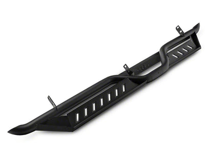 Jeep Licensed by RedRock HD Drop Side Step Bars with Jeep Logo (07-18 Jeep Wrangler JK 4-Door)