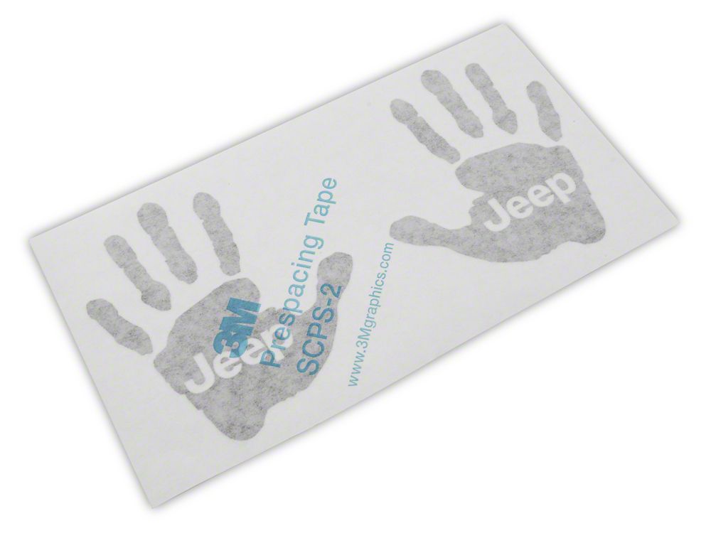 Jeep Licensed by RedRock Jeep Wave Decal; Matte Black (87-18 Jeep Wrangler YJ, TJ & JK)