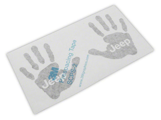 Jeep Licensed by RedRock Jeep Wave Decal; Matte Black (87-18 Jeep Wrangler YJ, TJ & JK)
