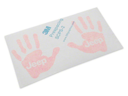 Jeep Licensed by RedRock Jeep Wave Decal; Pink (87-18 Jeep Wrangler YJ, TJ & JK)