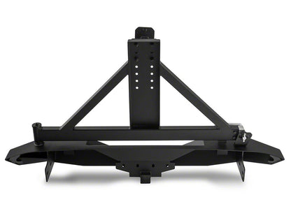 Jeep Licensed by RedRock Trail Force HD Rear Bumper with Tire Carrier and Jeep Logo (07-18 Jeep Wrangler JK)