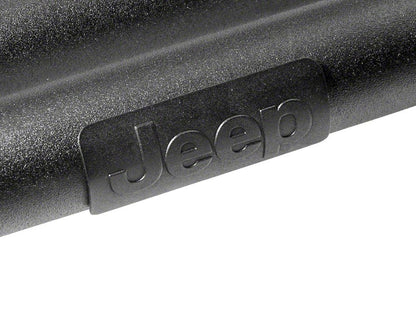 Jeep Licensed by RedRock HD Drop Side Step Bars with Jeep Logo (07-18 Jeep Wrangler JK 2-Door)