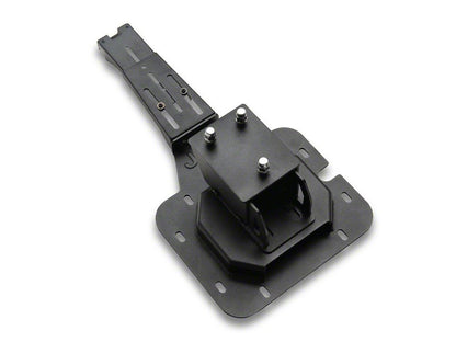 Jeep Licensed by RedRock HD Spare Tire Mount with Jeep Logo (07-18 Jeep Wrangler JK)