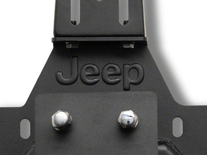 Jeep Licensed by RedRock HD Spare Tire Mount with Jeep Logo (07-18 Jeep Wrangler JK)