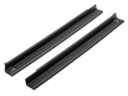 Jeep Licensed by RedRock Door Entry Guards with Jeep Logo (07-18 Jeep Wrangler JK 2-Door)