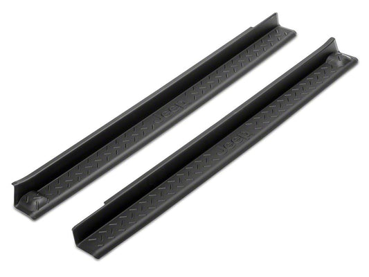 Jeep Licensed by RedRock Door Entry Guards with Jeep Logo (07-18 Jeep Wrangler JK 2-Door)