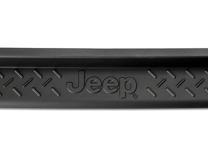 Jeep Licensed by RedRock Door Entry Guards with Jeep Logo (07-18 Jeep Wrangler JK 2-Door)