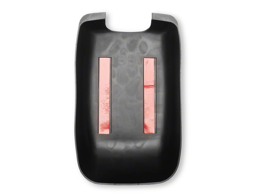 Jeep Licensed by RedRock Treaded Center Console Cover with Jeep Logo (11-18 Jeep Wrangler JK)