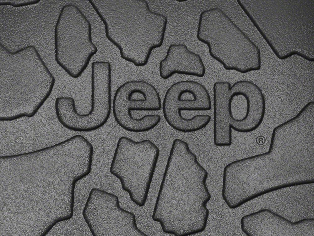 Jeep Licensed by RedRock Treaded Center Console Cover with Jeep Logo (11-18 Jeep Wrangler JK)