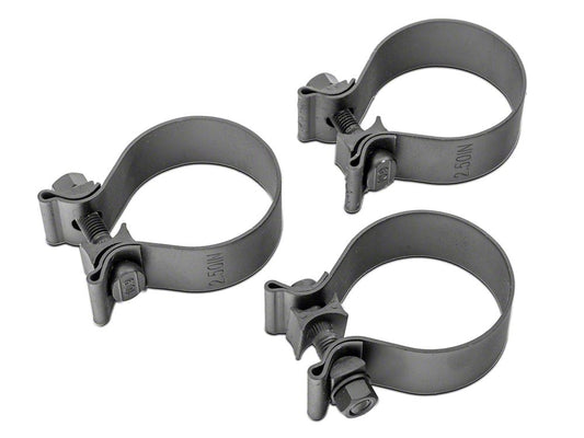 RedRock Replacement Axle-Back Exhaust Hardware Kit for J100956 Only (07-18 Jeep Wrangler JK)
