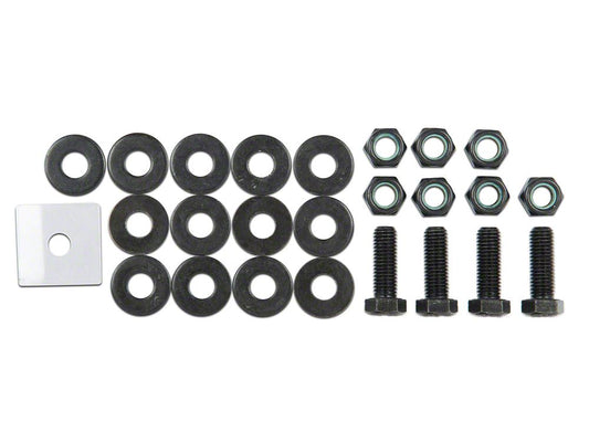 RedRock Replacement Bumper Guard Hardware Kit for J100567 Only (07-18 Jeep Wrangler JK)
