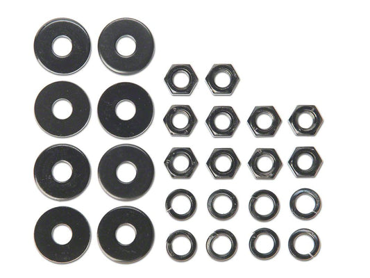 RedRock Replacement Bumper Hardware Kit for J104449 Only (07-18 Jeep Wrangler JK)