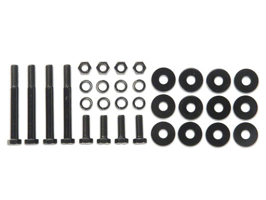 RedRock Replacement Bumper Hardware Kit for J104457 Only (07-18 Jeep Wrangler JK)