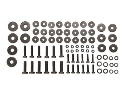 RedRock Replacement Rocker Guard Hardware Kit for J100187 Only (07-18 Jeep Wrangler JK 4-Door)