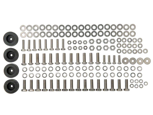 RedRock Replacement Roof Rack Hardware Kit for J130926-JL Only (18-25 Jeep Wrangler JL 4-Door)