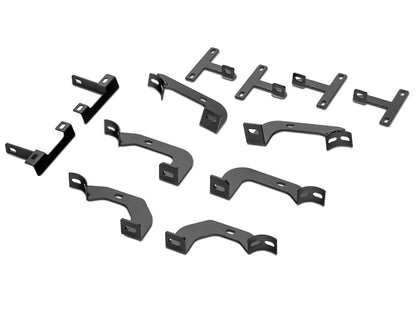 RedRock Replacement Side Step Bar Hardware Kit for J122293-JL Only (18-25 Jeep Wrangler JL 4-Door)
