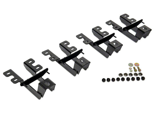 RedRock Replacement Side Step Bar Hardware Kit for J133621-JL Only (18-25 Jeep Wrangler JL 2-Door)