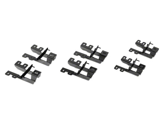 RedRock Replacement Side Step Bar Hardware Kit for J133622-JL Only (18-25 Jeep Wrangler JL 4-Door)