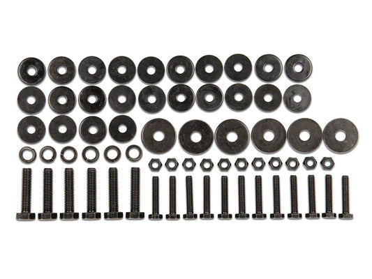 RedRock Replacement Rocker Guard Hardware Kit for J130270-JL Only (18-25 Jeep Wrangler JL 2-Door)