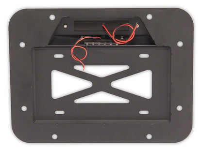 RedRock License Plate Relocation Kit w/LED Third Brake Light (07-18 Jeep Wrangler JK)