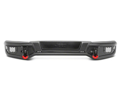 Jeep Licensed by RedRock HD Tubular Rear Bumper with Jeep Logo (07-18 Jeep Wrangler JK)