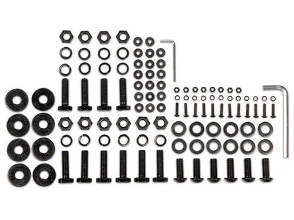 Jeep Licensed by RedRock Replacement Bumper Hardware Kit for J164980 Only (07-18 Jeep Wrangler JK)