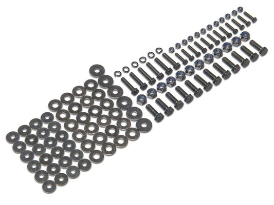 RedRock Replacement Drop Step Hardware Kit for J152421-JL Only (18-25 Jeep Wrangler JL 4-Door)