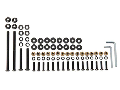 Jeep Licensed by RedRock Replacement Fender Flare Hardware Kit for J164978 Only (07-18 Jeep Wrangler JK)