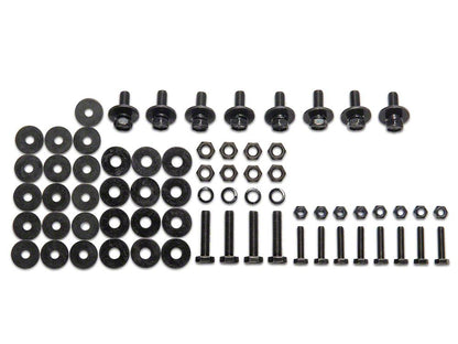 Jeep Licensed by RedRock Replacement Side Step Bar Hardware Kit for J173990 Only (07-18 Jeep Wrangler JK 2-Door)