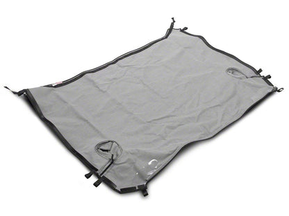 RedRock Tonneau Cover; Black Diamond (07-18 Jeep Wrangler JK 2-Door)