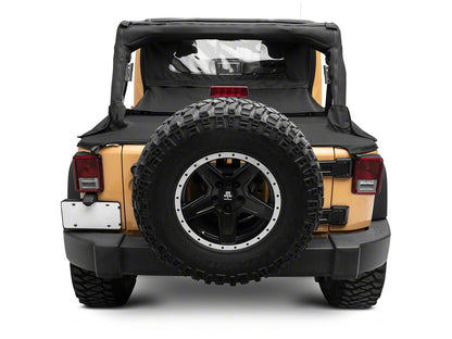 RedRock Wind Breaker; Black Diamond (07-18 Jeep Wrangler JK)