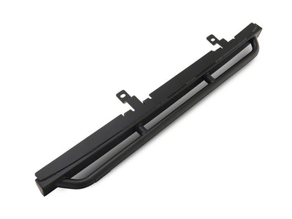 Jeep Licensed by RedRock Enhanced Rubi Rails with Jeep Logo; Textured Black (07-18 Jeep Wrangler JK 2-Door)