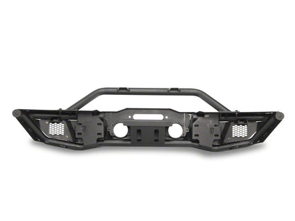 Jeep Licensed by RedRock HD Tubular Front Bumper with Jeep Logo (07-18 Jeep Wrangler JK)