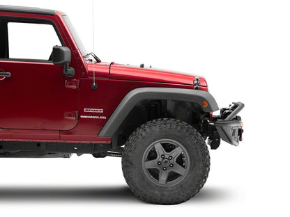 Jeep Licensed by RedRock HD Tubular Front Bumper with Jeep Logo (07-18 Jeep Wrangler JK)