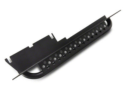 Jeep Licensed by RedRock Rocker Guards with Steps and Jeep Logo (97-06 Jeep Wrangler TJ, Excluding Unlimited)
