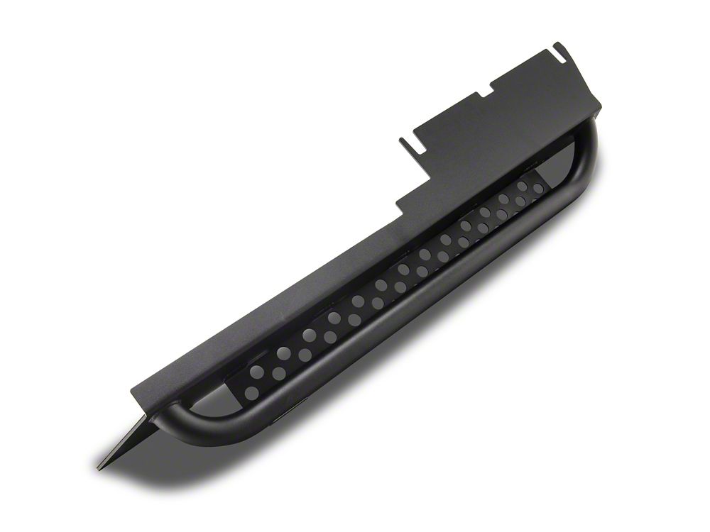 Jeep Licensed by RedRock Rocker Guards with Steps and Jeep Logo (97-06 Jeep Wrangler TJ, Excluding Unlimited)