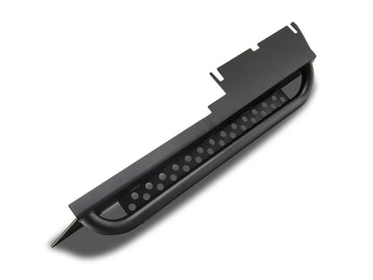 Jeep Licensed by RedRock Rocker Guards with Steps and Jeep Logo (97-06 Jeep Wrangler TJ, Excluding Unlimited)