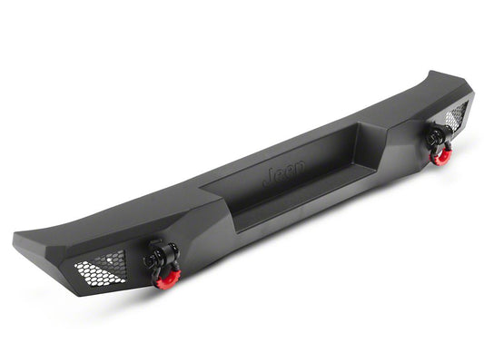 Jeep Licensed by RedRock HD Slim Rear Bumper with Jeep Logo (07-18 Jeep Wrangler JK)