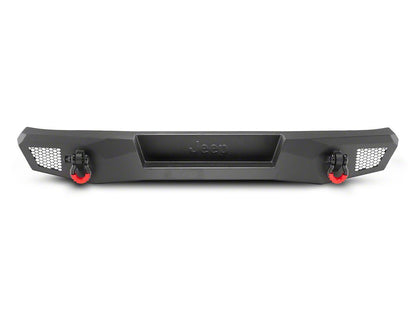 Jeep Licensed by RedRock HD Slim Rear Bumper with Jeep Logo (07-18 Jeep Wrangler JK)